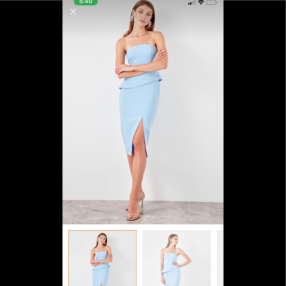 Beautiful strapless dress! New with tags!